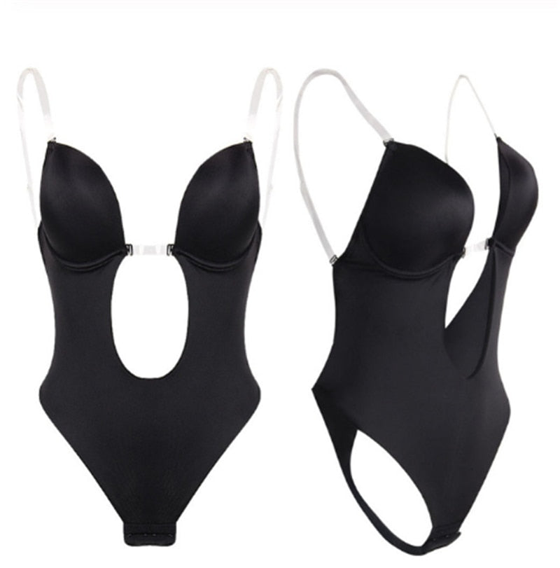 Rückenfreier Bodysuit-Shapewear